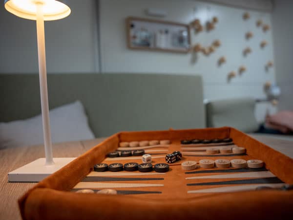 Innenraum Ansicht des Sportwohwnagens Wanderkuss 360 Stawanzer Karli